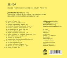 Georg Anton Benda (1722-1795): Sammlung vermischter Clavier- und Gesangstücke für geübte und ungeübte Spieler, CD