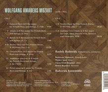Wolfgang Amadeus Mozart (1756-1791): Kammermusik mit Horn, 2 CDs