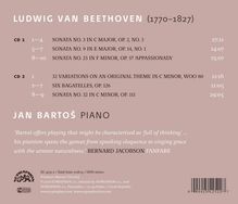 Ludwig van Beethoven (1770-1827): Klaviersonaten Nr.3,9,23,32, 2 CDs