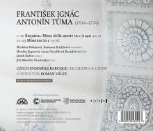 Frantisek Tuma (1704-1774): Requiem c-moll "Missa della morte", CD