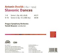 Antonin Dvorak (1841-1904): Slawische Tänze Nr.1-16, CD