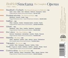 Bedrich Smetana (1824-1884): Sämtliche Opern (Supraphon-Edition), 17 CDs