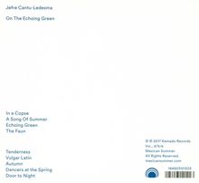 Jefre Cantu-Ledesma: On The Echoing Green, CD