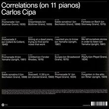 Carlos Cipa (geb. 1990): Klavierwerke "Correlations" (180g), LP