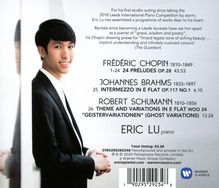 Eric Lu - Chopin / Brahms / Schumann, CD