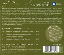 Johannes Brahms (1833-1897): Symphonie Nr.1, CD