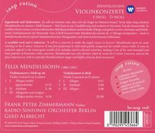 Felix Mendelssohn Bartholdy (1809-1847): Violinkonzert op.64, CD