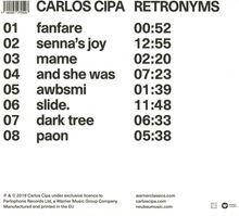 Carlos Cipa (geb. 1990): Retronyms, CD