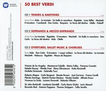Giuseppe Verdi (1813-1901): 50 Best Verdi, 3 CDs