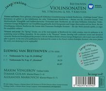 Ludwig van Beethoven (1770-1827): Violinsonaten Nr.5 &amp; 9, CD