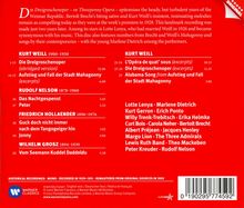 Kurt Weill (1900-1950): Die Dreigroschenoper (Kurzfassung), CD