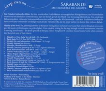 Sarabande - Meisterwerke des Barok, CD