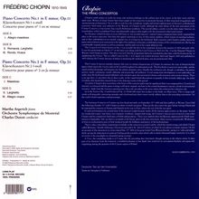 Frederic Chopin (1810-1849): Klavierkonzerte Nr.1 &amp; 2 (180g), 2 LPs