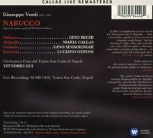 Giuseppe Verdi (1813-1901): Nabucco (Remastered Live Recording Neapel 20.12.1949), 2 CDs