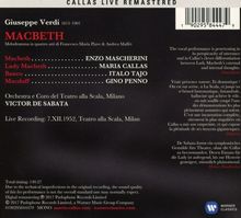 Giuseppe Verdi (1813-1901): Macbeth (Remastered Live Recording Mailand 07.12.1952), 2 CDs