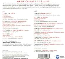 Maria Callas - Live &amp; Alive (Remastered Live-Recordings), 2 CDs