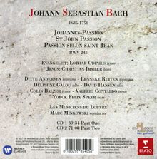 Johann Sebastian Bach (1685-1750): Johannes-Passion BWV 245, 2 CDs