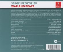 Serge Prokofieff (1891-1953): Krieg und Frieden op.91, 4 CDs