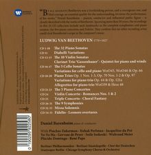 Ludwig van Beethoven (1770-1827): Beethoven - Barenboim (Warner-Edition), 35 CDs