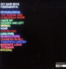 Pet Shop Boys: Fundamental (180g) (2017 remastered), LP