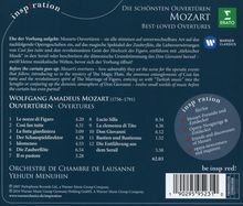 Wolfgang Amadeus Mozart (1756-1791): Ouvertüren, CD