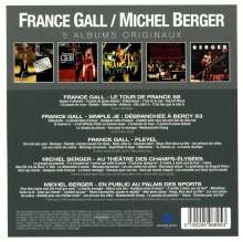 Michel Berger &amp; France Gall: Original Album Series, 5 CDs