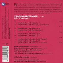 Ludwig van Beethoven (1770-1827): Symphonien Nr.1-9, 5 CDs