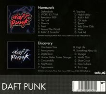 Daft Punk: Homework/Discovery (Limited Edition), 2 CDs