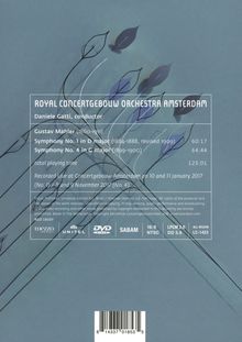 Gustav Mahler (1860-1911): Symphonien Nr.1 &amp; 4, DVD