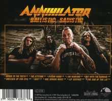 Annihilator: Ballistic, Sadistic, CD