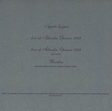 Sigur Rós: Agaetis Byrjun (A Good Beginning) (20th Anniversary Edition), 4 CDs