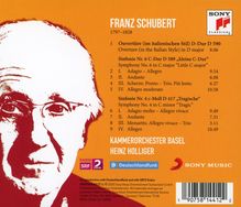 Franz Schubert (1797-1828): Symphonien Nr.4 &amp; 6, CD