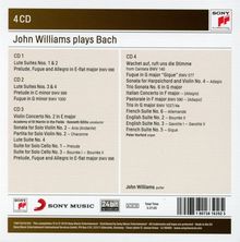 John Williams plays Bach, 4 CDs