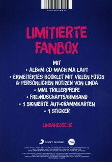 Linda Hesse: Mach ma laut (Limited-Edition), 1 CD und 1 Merchandise