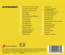 Barwasser: Kreative Pause, CD