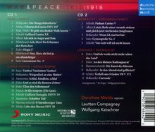 Dorothee Mields &amp; Lautten Compagney - War &amp; Peace 1618:1918, 2 CDs