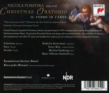 Nicola Antonio Porpora (1686-1768): Weihnachtsoratorium "Il Verbo in Carne", CD
