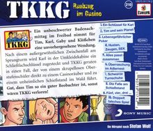 TKKG (Folge 210) Raubzug im Casino, CD