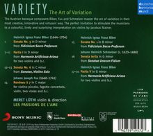 Les Passions de l'Ame - Variety (The Art of Variation), CD