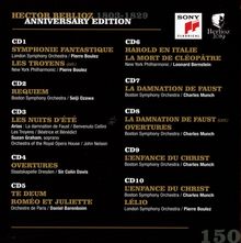 Hector Berlioz (1803-1869): Berlioz Anniversary Edition, 10 CDs