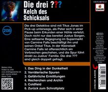 Die drei ??? (Folge 208) - Kelch des Schicksals, CD