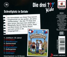 Die drei ??? Kids 78: Schrottplatz in Gefahr, CD