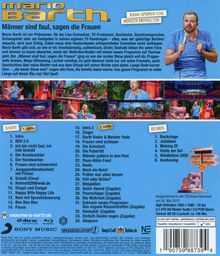 Mario Barth: Männer sind faul, sagen die Frauen (Live) (Blu-ray), Blu-ray Disc