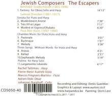 Rachel Talitman - Jewish Composer / The Escapers, CD