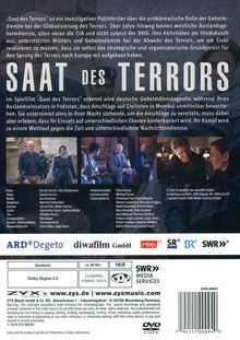 Saat des Terrors, DVD