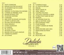 Dalida: Golden Hits Vol.2, 2 CDs