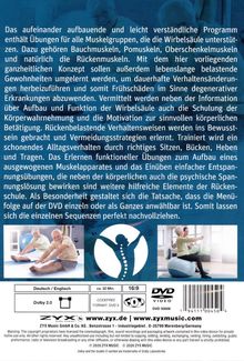 Rückenschule für den Alltag, DVD