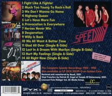 Speedy: Much Too Young For Rock'n Roll, CD