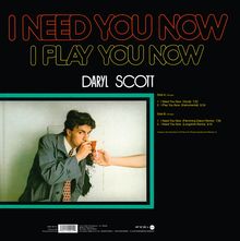 Daryl Scott: I Need You Now, Single 12"