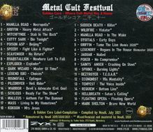 Metal Cult Festival, 2 CDs